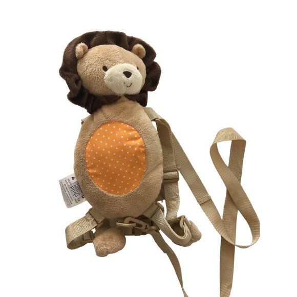 Carters Child of Mine Lion 2 in 1 Harness Buddy Safety Leash Backpack Plush - Picture 1 of 5